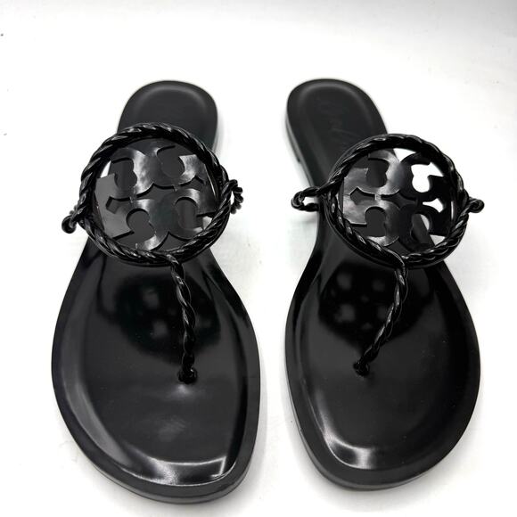 Tory Burch Shoes - NEW NWT Tory Burch x BonBon Women's Miller Twist Sandals Black Size 10